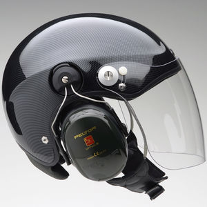 capacete para paramotor / para ultraleve trike / para ultraleve motorizado / demi-jet