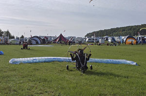 vela de paramotor esportiva / de 2 lugares
