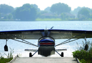 aeronave leve esportiva de 2 lugares / monomotor / com motor de 4 tempos / com flutuadores
