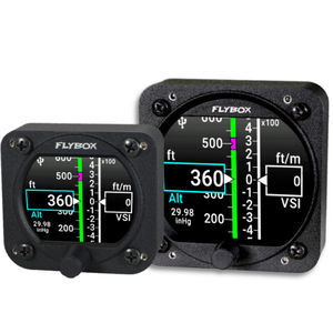 variômetro-altímetro com GPS para avião leve