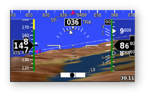 EFIS para avião 1