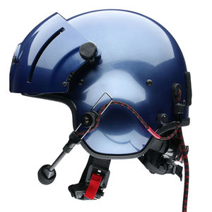 fone de ouvido com microfone para helicóptero / para piloto / com capacete de segurança