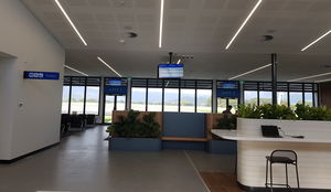 FIDS para aeroporto