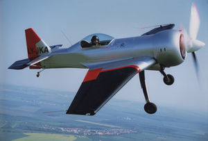 aeronave leve esportiva de 1 lugar / monomotor / com motor de pistões / para acrobacias