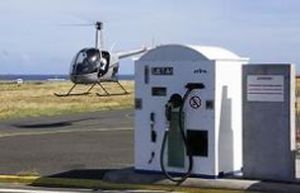 posto de abastecimento para aeroporto