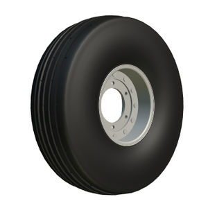 pneu para avião leve