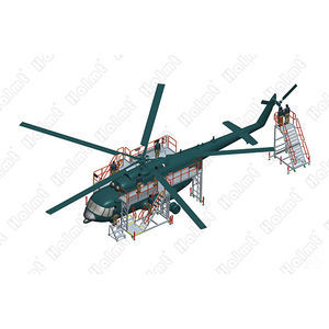 andaime aeronáutico para helicóptero