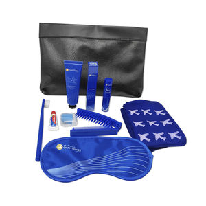kit de viagem para avião