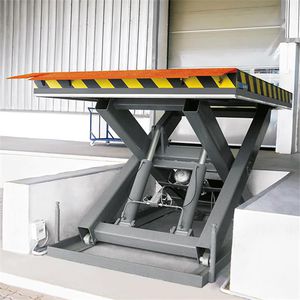 mesa elevatória tipo sanfona