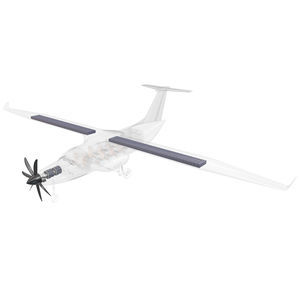 avião bimotor