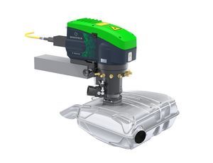 máquina de gravação a laser