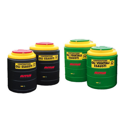 Tanque de combustível - ECO Oil - AMA S.P.A. - rígido / para avião / cilíndrico