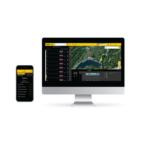 Software de gestão - bVision - BOSCHUNG AIRPORT DIVISION - de criação de laudos / de monitoramento / de rastreamento