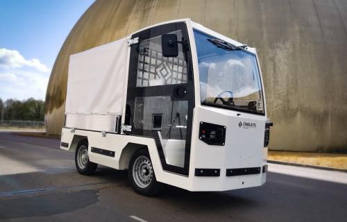 Trator de push-back - PE080 - CHARLATTE MANUTENTION - multiusos / para aeronave / elétrico