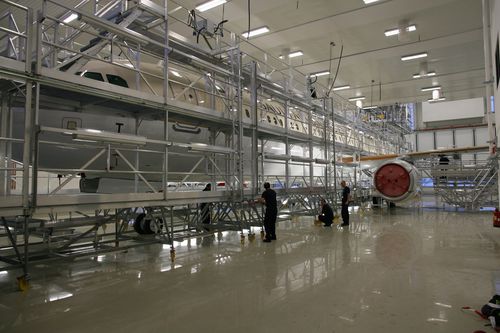 Sistema de acoplamento para avião para avião - CUSTERS HYDRAULICA BV - para a fuselagem / para o nariz da aeronave / para a cauda da aeronave