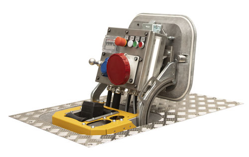 Sistema de alçapão para fonte externa de solo (GPU) - MINI PIT SYSTEM (MINIPIT HATCH SYSTEM) - ELECTROAIR - para unidade de ar pré-condicionado / para pista / de hangar
