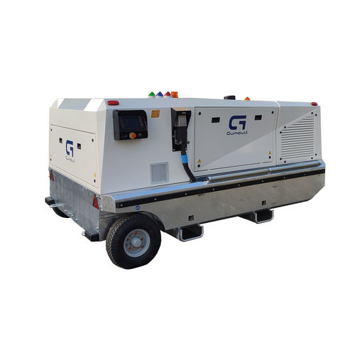 Gerador para aeronaves em solo com bateria - EGA series - Guinault - móvel / montado em carreta / de pista