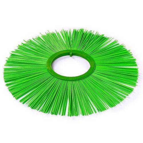 Escova para varredeira circular - VBR - KOTI RUNWAY BRUSHES - para pista de aeroporto / para terminal de aeroporto / em borracha