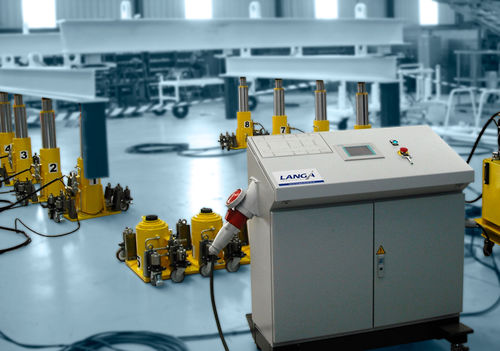 Sistema de içamento para aeroporto - LANGA INDUSTRIAL