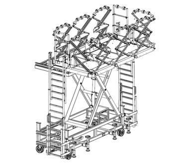 Plataforma de manutenção - 0325.00 - LANGA INDUSTRIAL