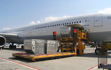 Loader tipo tesoura - CML 14-5.6 – CML 35-5.6 - LAWECO MASCHINEN- UND APPARATEBAU GMBH - para mercadorias / para aeroporto