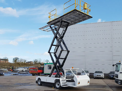 Plataforma elevatória de trabalho - MPL 22 SP - MALLAGHAN - de acesso / tipo tesoura / para avião