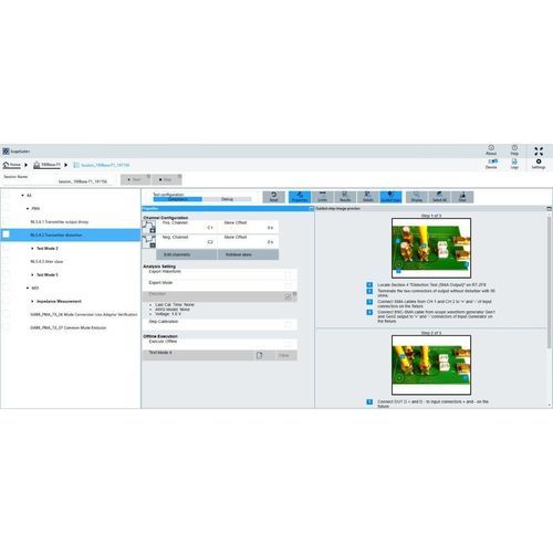 Software de criação de laudos - ScopeSuite+ - ROHDE & SCHWARZ GMBH & CO. KG - de automação / de teste / de análise