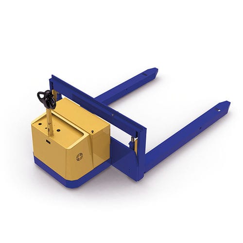 Transpaleteira manual - SACO AIRPORT EQUIPMENT - para operador sentado a bordo / para aeroporto