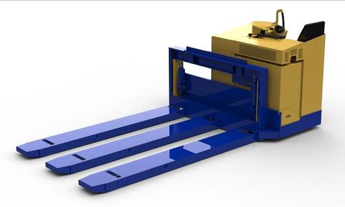 Transpaleteira para operador sentado a bordo - Slave Pallet System - Pallet Master - SACO AIRPORT EQUIPMENT - hidráulica / de garfos longos / para aeroporto