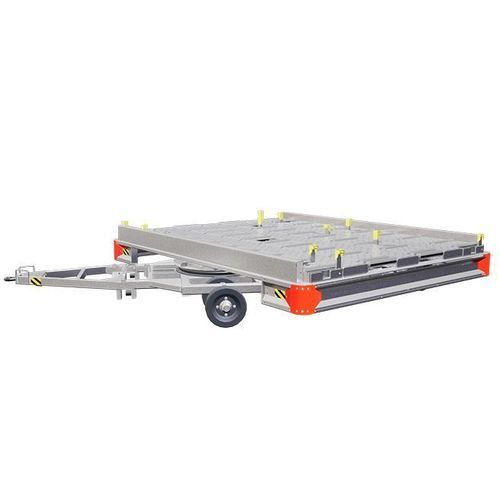 Dolly para paletes - PD-44R - SACO AIRPORT EQUIPMENT - LD3 / LD1 / com 2 eixos