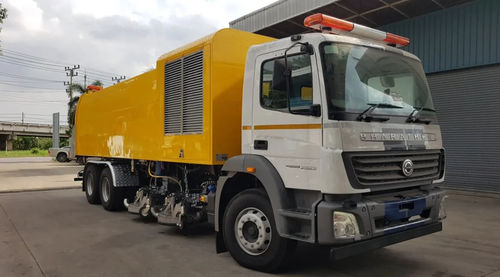 Máquina de limpeza para pista de aeroporto - ARC 1600® TE - SMETS TECHNOLOGY GMBH - montada em caminhão / para limpeza de superfícies / para remoção de borracha