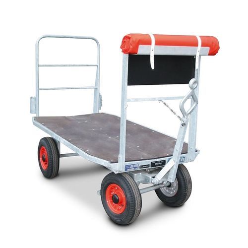 Carreta de bagagens para pista - CARGO1810B - TIPS GSE - de 4 rodas / aberta