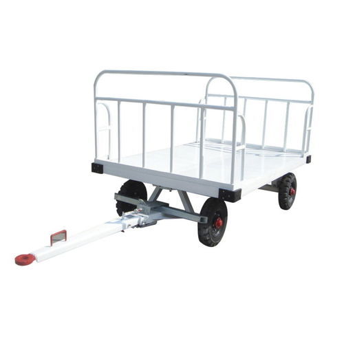 Carreta de bagagens para pista - BC-6601 - TLD - de 4 rodas / aberta