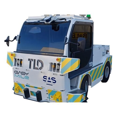 Trator rebocador - TLD - para aeronave / elétrico / com barra de reboque