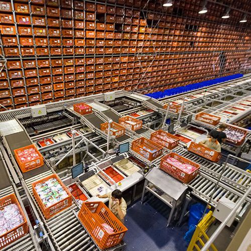 Sistema de classificação para aeroporto - ULMA HANDLING SYSTEMS