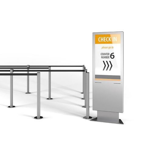 Placa de informação - SMART CALL - VIA GUIDE GMBH - digital / para aeroporto / de LED