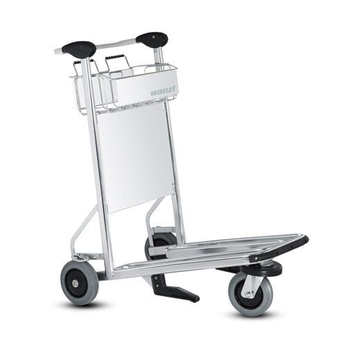 Carrinho de bagagem para aeroporto - Tourist 3000 - Wanzl GmbH & Co. KGaA - de 3 rodas / para passageiros
