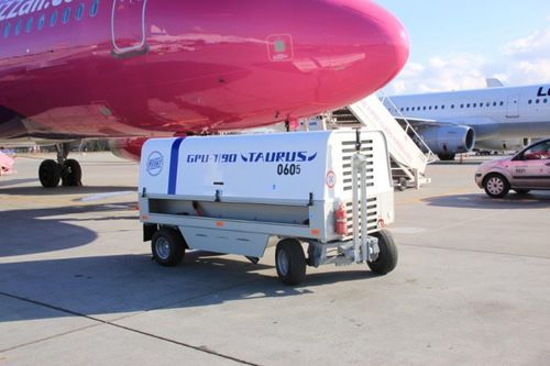 Gerador para aeronaves em solo de biogás - GPU 7-90 TAURUS - WCBKT S.A. - móvel / de pista / para avião