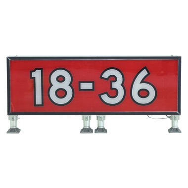 Placa de informação - L-858 series - Hughey and Phillips - de sinalização / estática / para pista