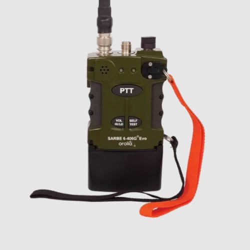 Radiobaliza de localização pessoal com GPS integrado - SARBE 6-406G EVO - MC MURDO GROUP - à prova de água