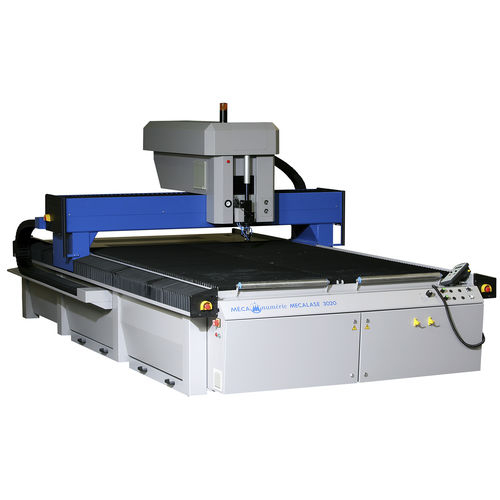 Máquina de corte para plásticos - MECALASE series - MECANUMERIC - a laser / para placas / tipo colmeia
