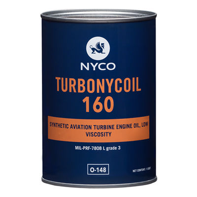 Óleo de lubrificação - TURBONYCOIL 160 - NYCO - para motor de turbina / para avião