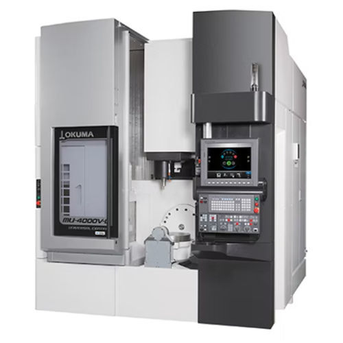 Centro de usinagem de 5 eixos - MU-4000V - OKUMA CORPORATION - vertical / para a indústria aeroespacial / para máquina de corte