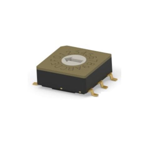 Interruptor rotativo - MRSSV0DG16SMGWT - TE CONNECTIVITY LTD. - para PCI