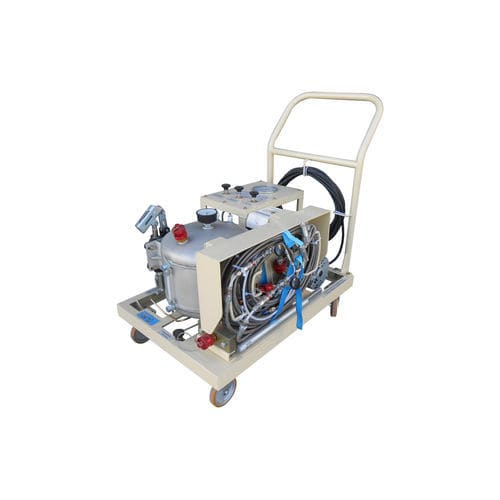 Estação de reabastecimento de fluido para sistema de freios - TMH GA12 - TECHMAN-HEAD GROUP - hidráulica / para avião