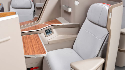 Assento para cabine de avião - Diamond® - Collins Aerospace - UTC Aerospace Systems - para classe executiva / com braços / com mesa