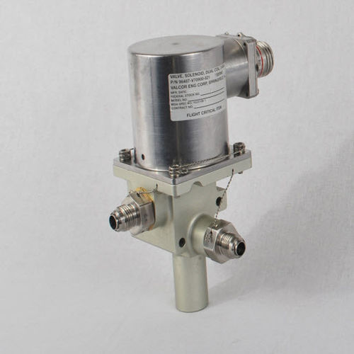 Válvula solenoide para aeronave - V70900 - VALCOR ENGINEERING CORPORATION - para combustível / para gás / de 3 vias
