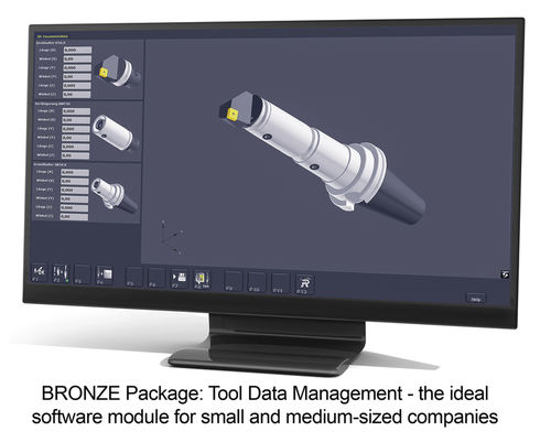 Software de gestão - BRONZE Basic - ZOLLER - de fabricação / para usinagem / para aeronáutica
