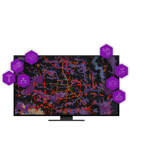 Software de gestão do tráfego aéreo - ArcGIS Solutions - ENVIRONMENTAL SYSTEMS RESEARCH INSTITUTE, INC. - para aeronáutica