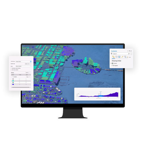 Software servidor - ENVIRONMENTAL SYSTEMS RESEARCH INSTITUTE, INC. - de análise / para aeronáutica / 3D